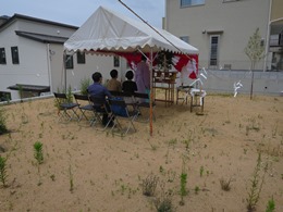 神戸市北区で地鎮祭