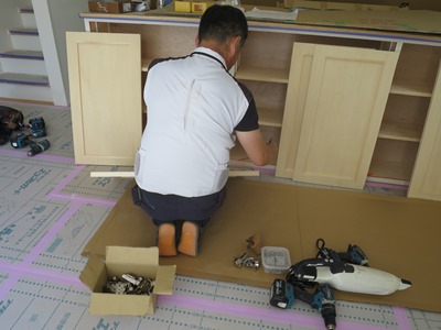 造作建具の施工