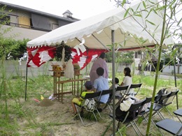 西宮市T様邸の地鎮祭